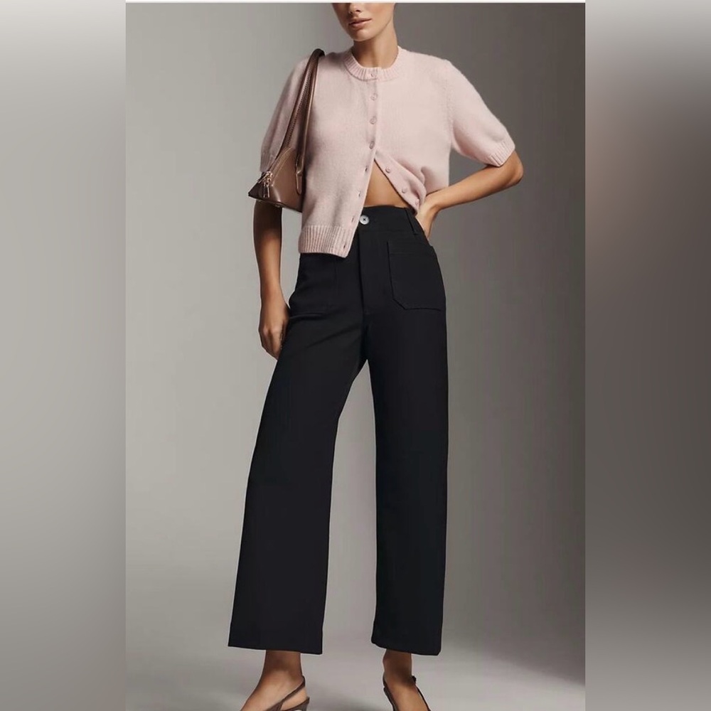 ✨Maeve (EUC) The Colette Cropped Wide-Leg Pants Size 26✨